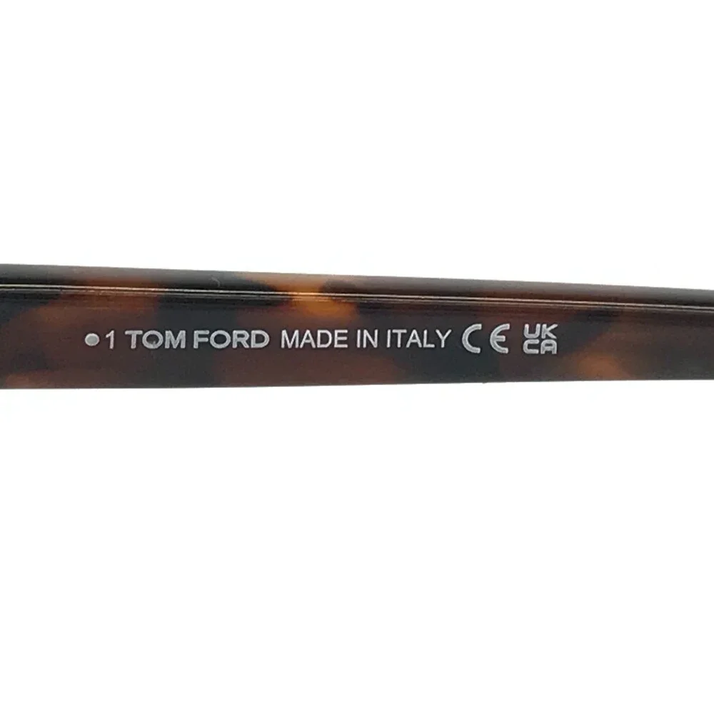 Tom Ford Eyeglasses Frames TF6063-B ECO 052 Tortoise Havana Full Rim 56-17-140
